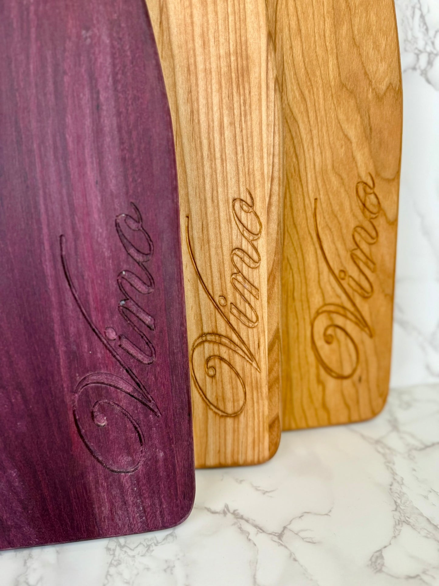 Wine Bottle Charcuterie board- Maple Hardwood
